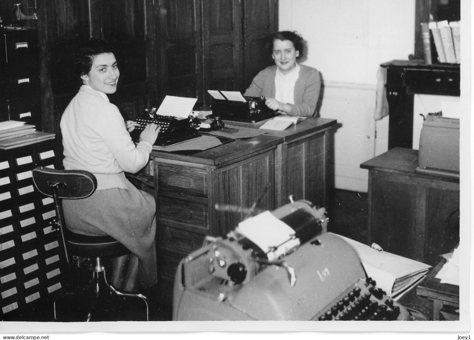 Photo  Secrètariat National Des Oeuvres Catholiques Paris,Studio Dabo Paris,Format 13/18, Années 50 - Identified Persons