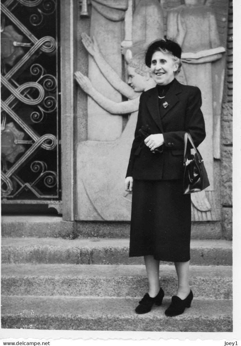 Photo  Secrètariat National Des Oeuvres Catholiques Paris,Studio Dabo Paris,Format 13/18, Années 50 - Identified Persons