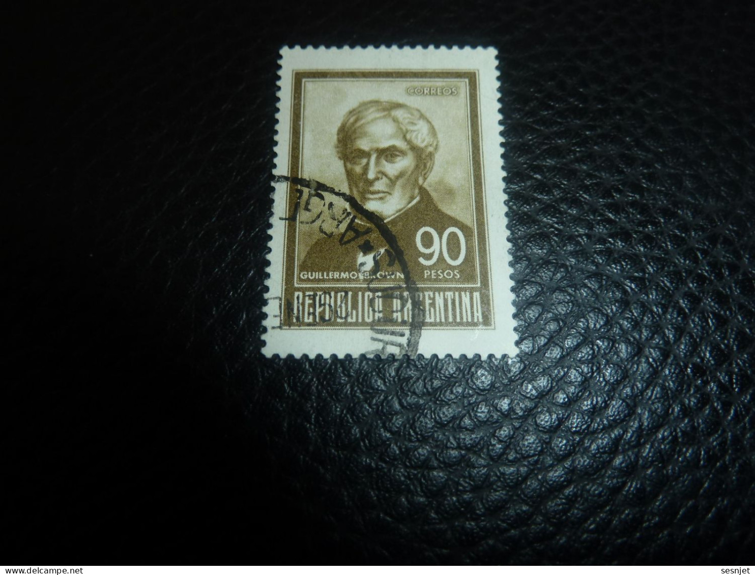 Republica Argentina - Guillermo Brown (1777-1857) - 90 Pesos - Yt 783 - Brun - Oblitéré - Année 1967 - - Usati