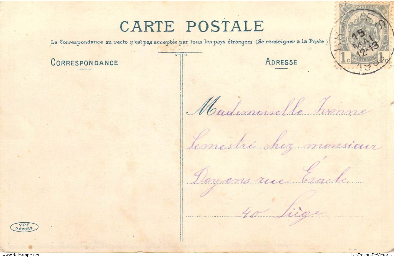Prénoms - Yvonne - Fleurs  - Carte Postale Ancienne - Firstnames