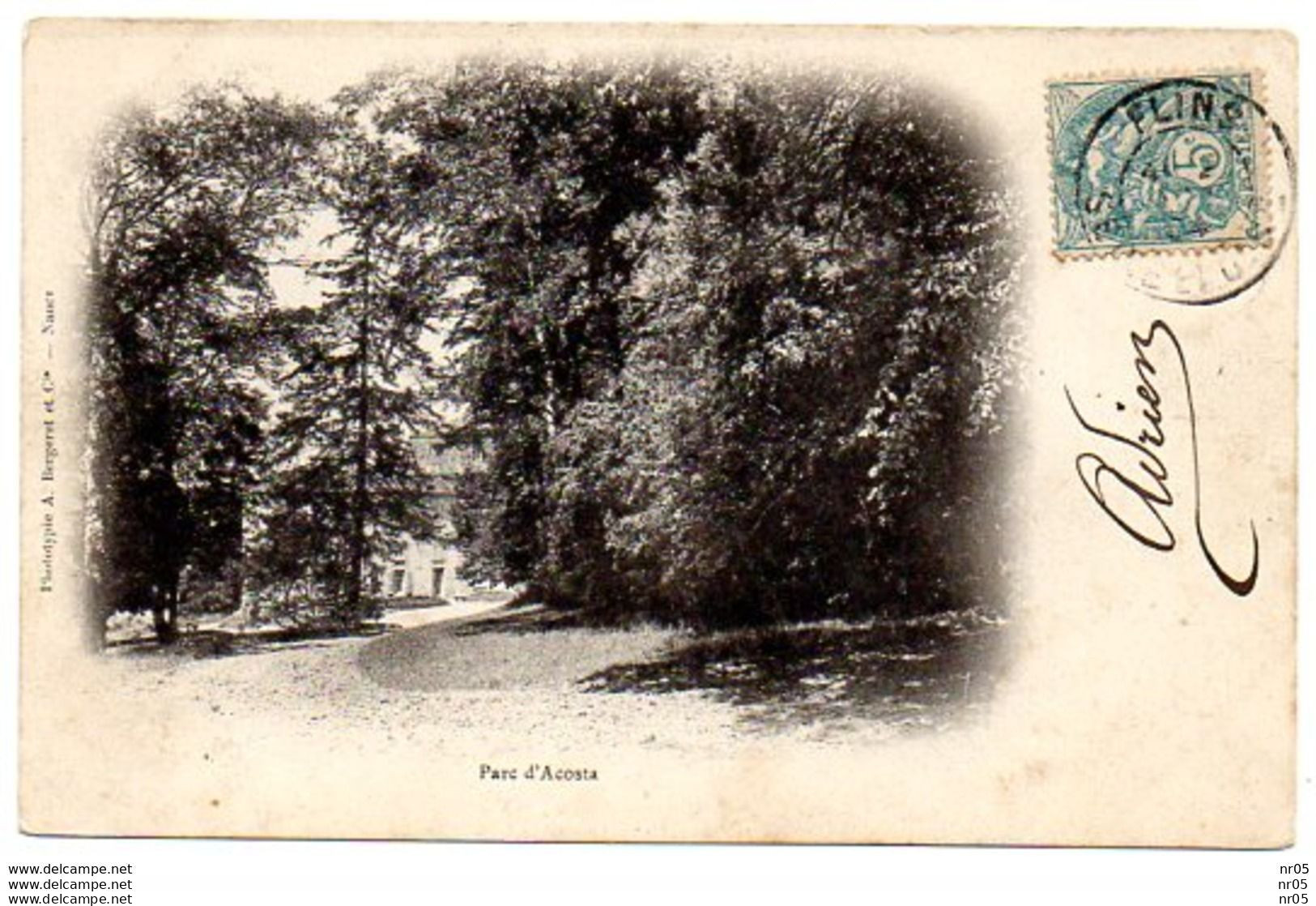 78  -  AUBERGENVILLE - Parc D'Acosta ( 1904 ) - Aubergenville