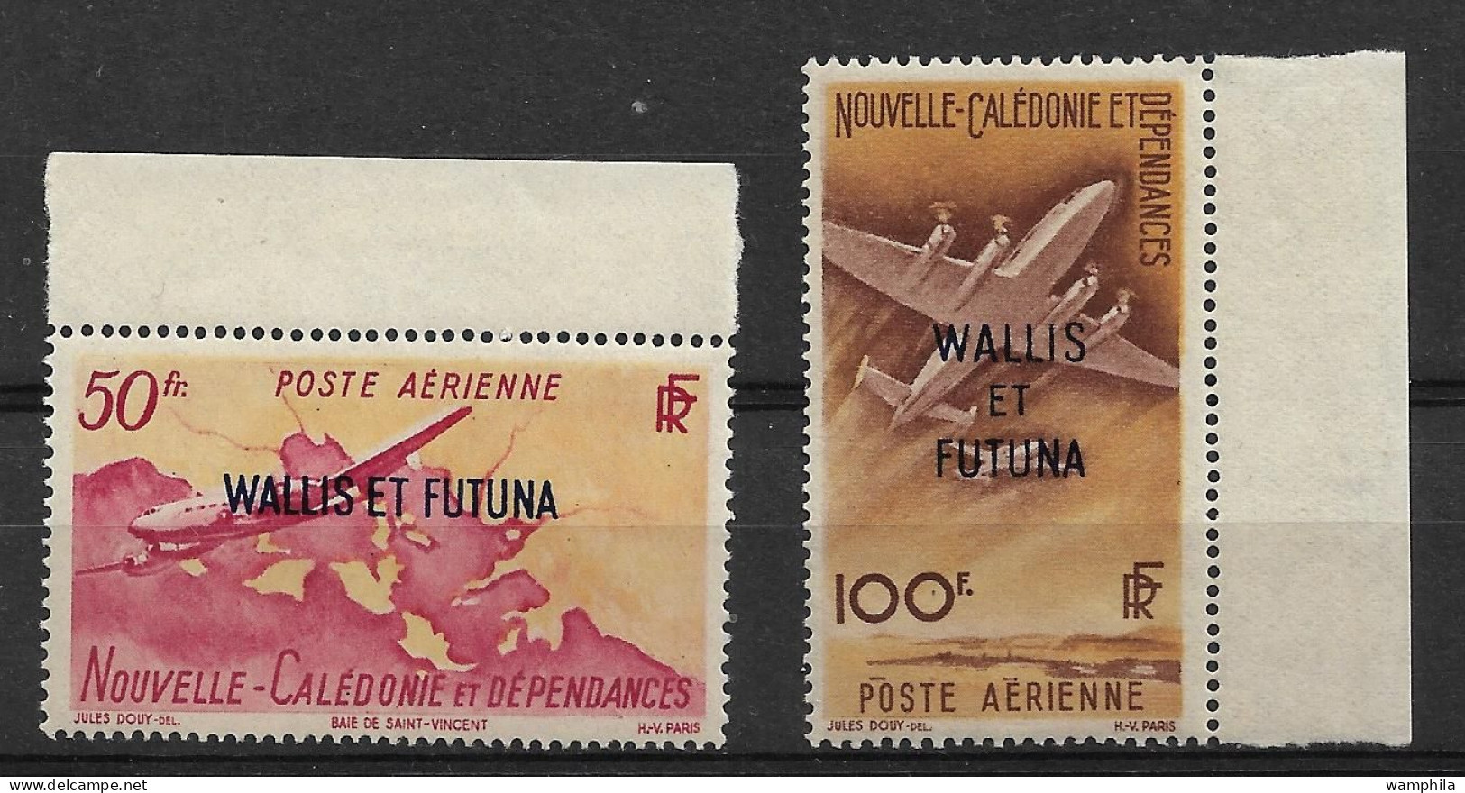 Wallis & Futuna PA 12/ 13 ** Bord De Feuille. Cote 29€. - Ungebraucht