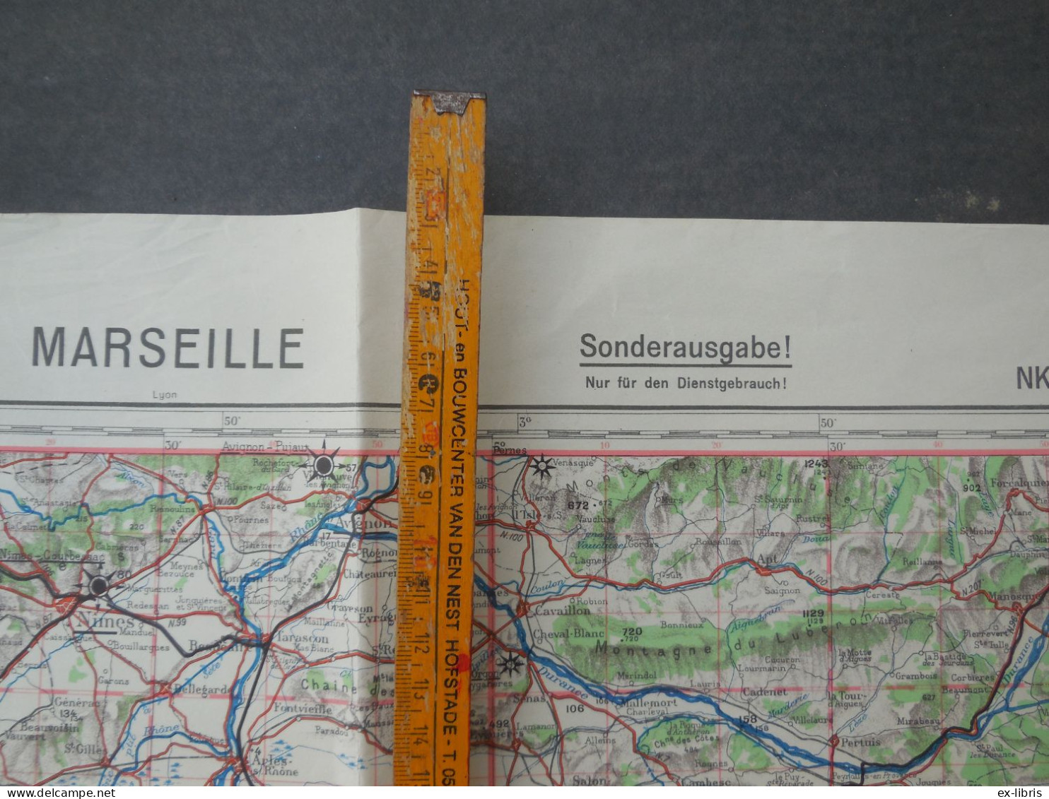 MARSEILLE - Fliegerausgabe (Carte D'aviateur) 1936 - Sonderausgabe - Documents