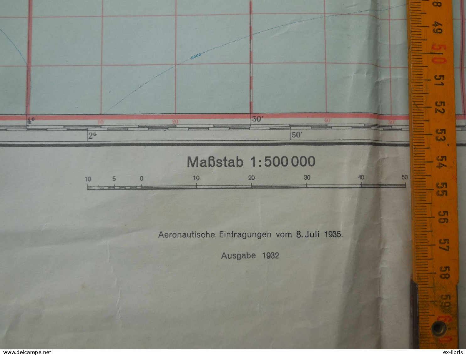 MARSEILLE - Fliegerausgabe (Carte D'aviateur) 1936 - Sonderausgabe - Documents