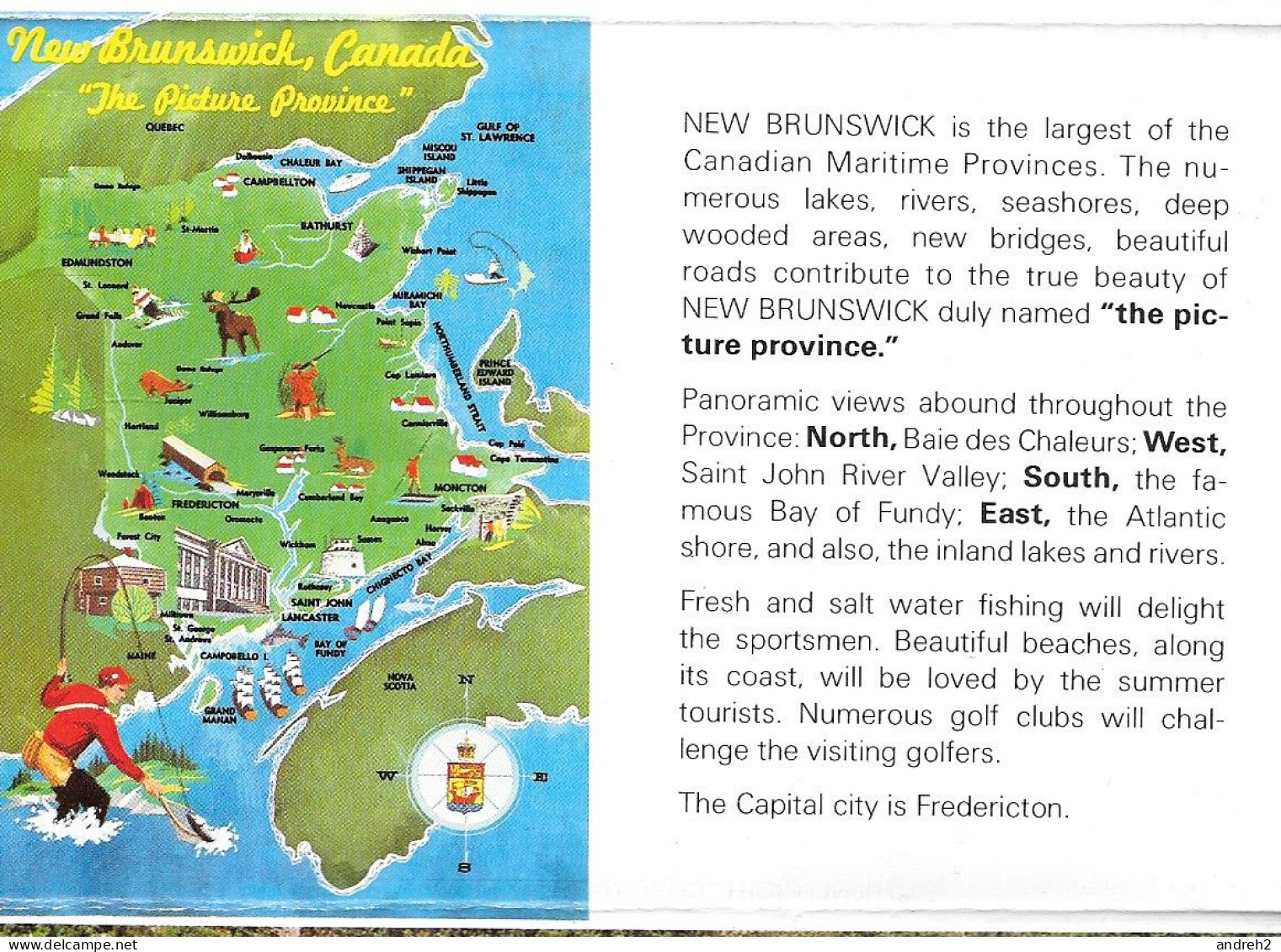 Nouveau-Brunswick Canada - 14 Offiicial Views Of The HARTLAND BRIDGE - Souvenir Folder - Carnet Souvenir - Sonstige & Ohne Zuordnung