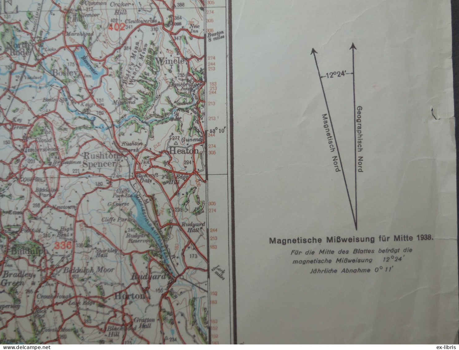 MANCHESTER - Sonderausgabe 1938 - Karte Von England Und Wales - Documents