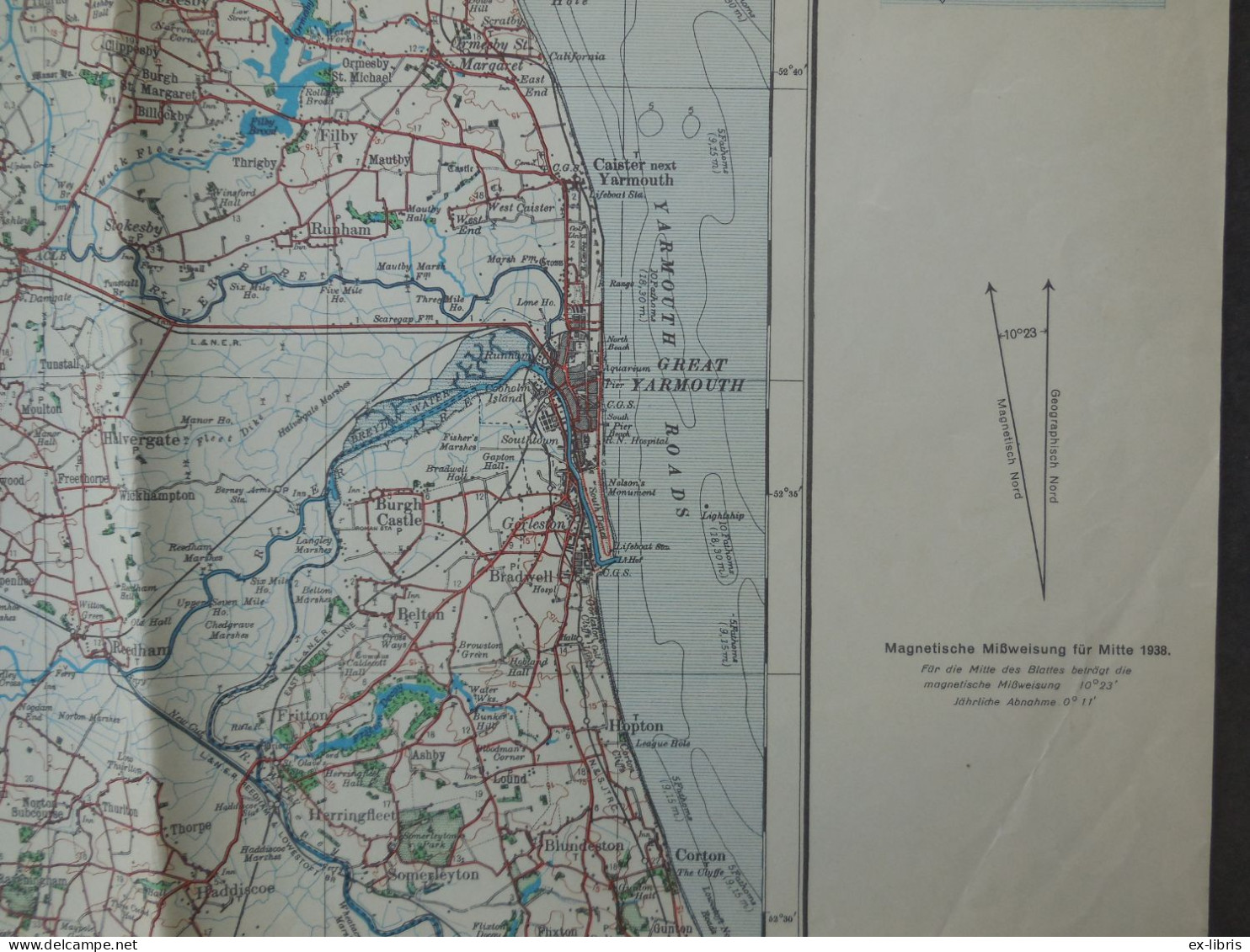 NORWICH - Sonderausgabe 1938 - Karte Von England Und Wales - Documents