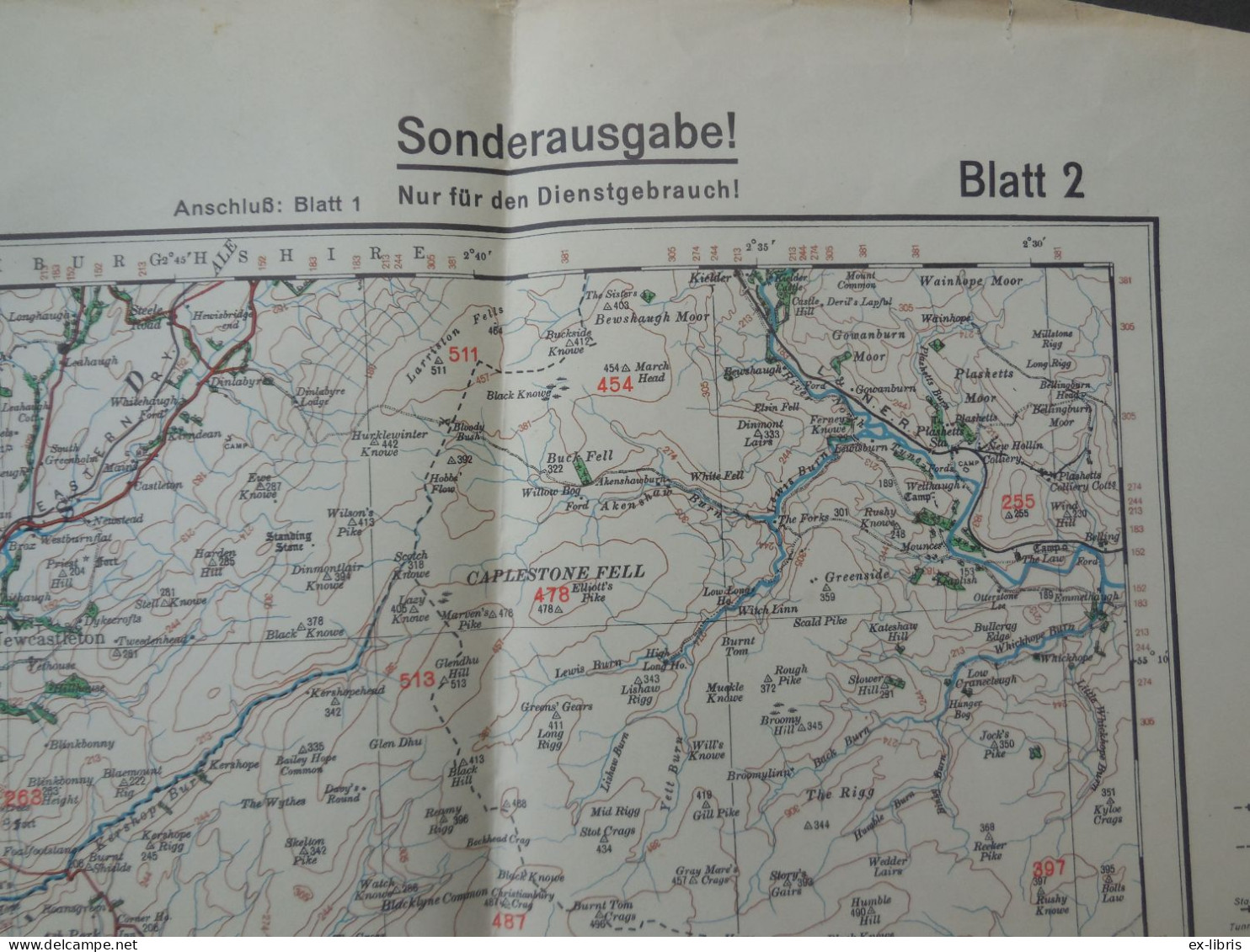 CARLISLE - Karte Von England Und Wales - Sonderausgabe 1938 - Documents