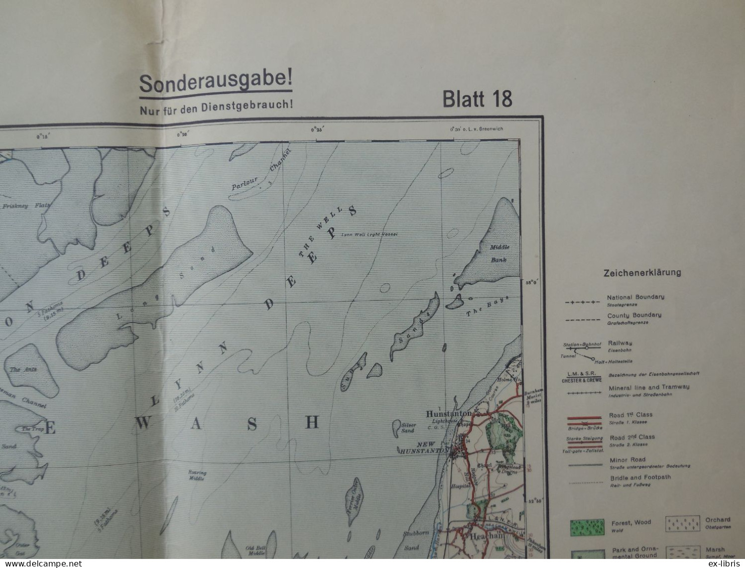 PETERBOROUGH - Karte Von England Und Wales - Sonderausgabe 1938 - Documents