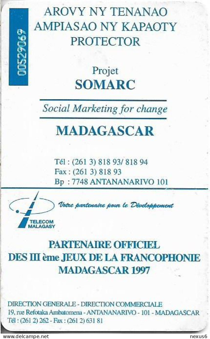 Madagascar - Telecom Malagasy - Protector Condoms, SC7, 50Units, Used - Madagascar