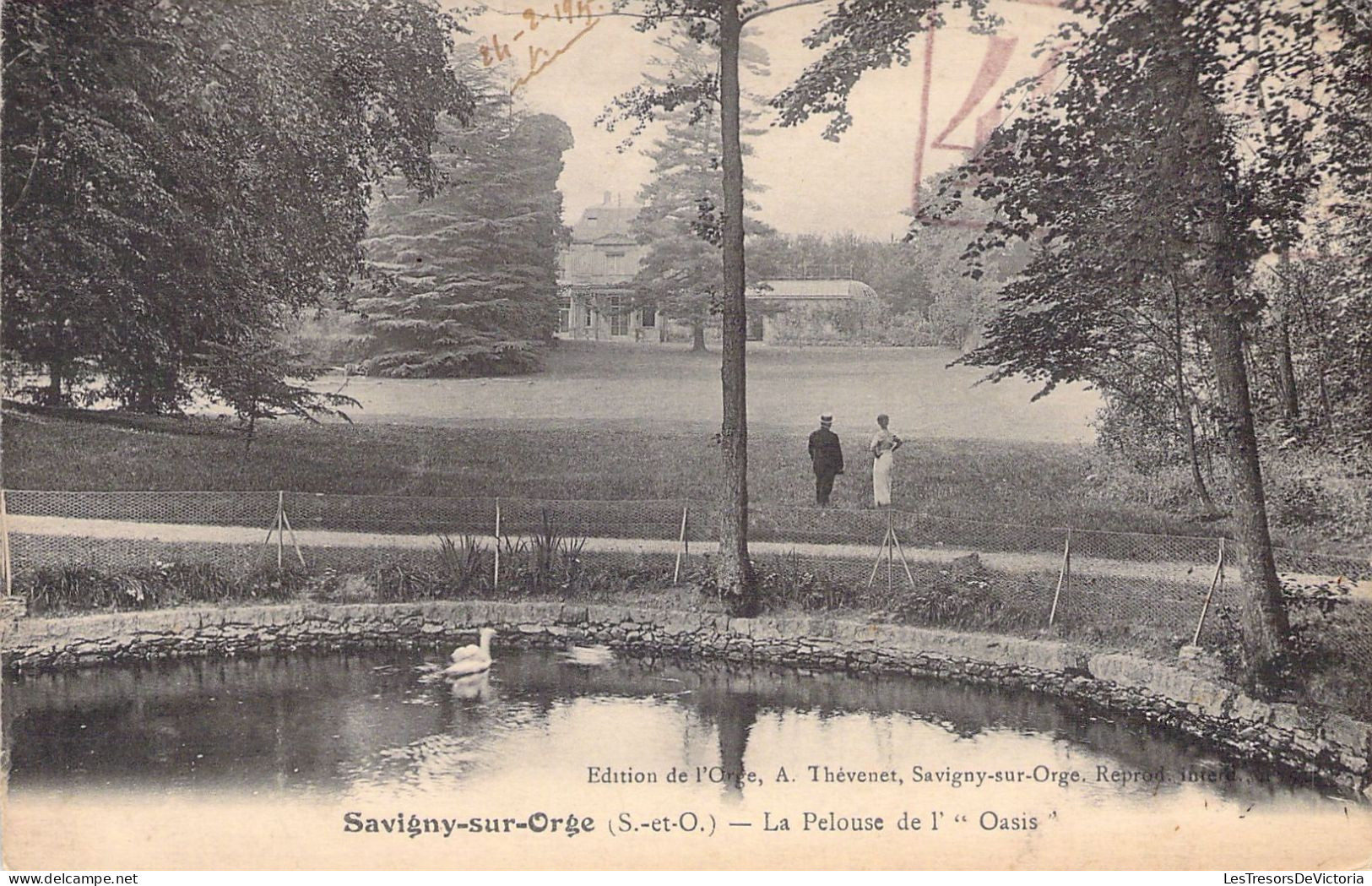 FRANCE - 91 - SAVIGNY SUR ORGE - La Pelouse De L'Oasis - Edition De L'orge - Carte Postale Animée - Savigny Sur Orge