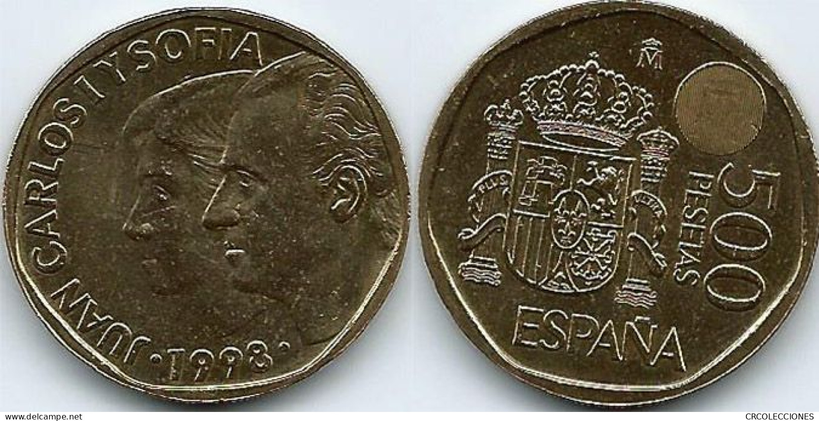 C1998 MONEDA ESPAÑA 500 PESETAS 1998 SIN CIRCULAR - 500 Pesetas