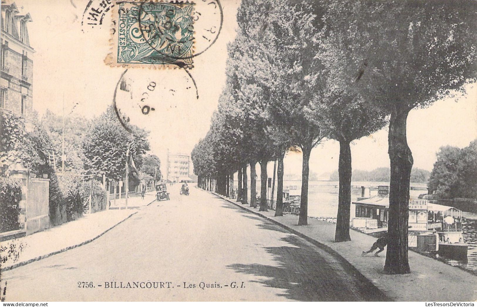 FRANCE - 92 - BILLANCOURT - Les Quais - G L - Carte Postale Animée - Autres & Non Classés