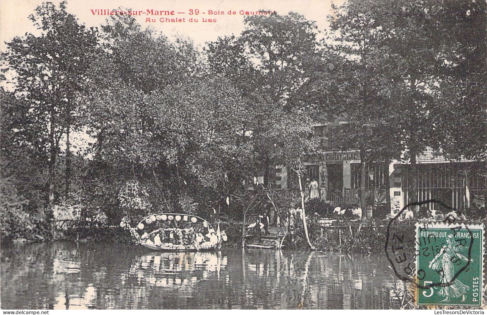 FRANCE - 94 - VILLIERS SUR MARNE - Bois De Gaumont - Au Chalet Du Lac - Carte Postale Animée - Villiers Sur Marne