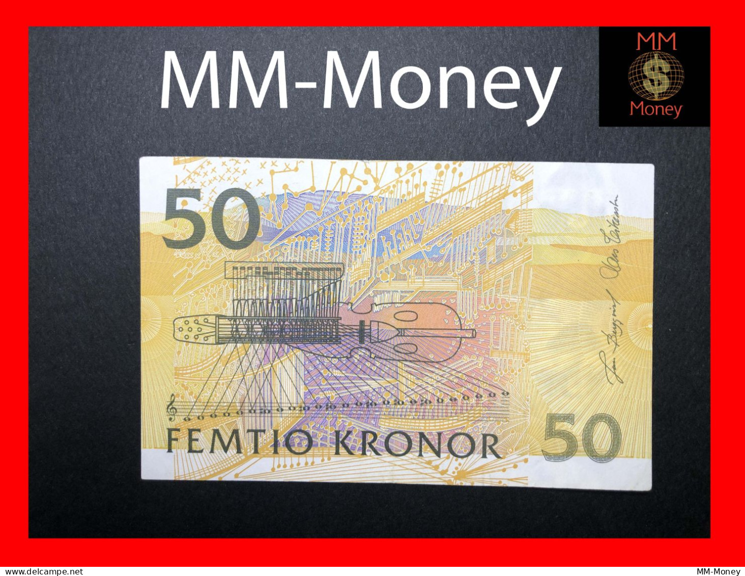 SWEDEN  50 Kronor  1996   P. 62  XF - Svezia