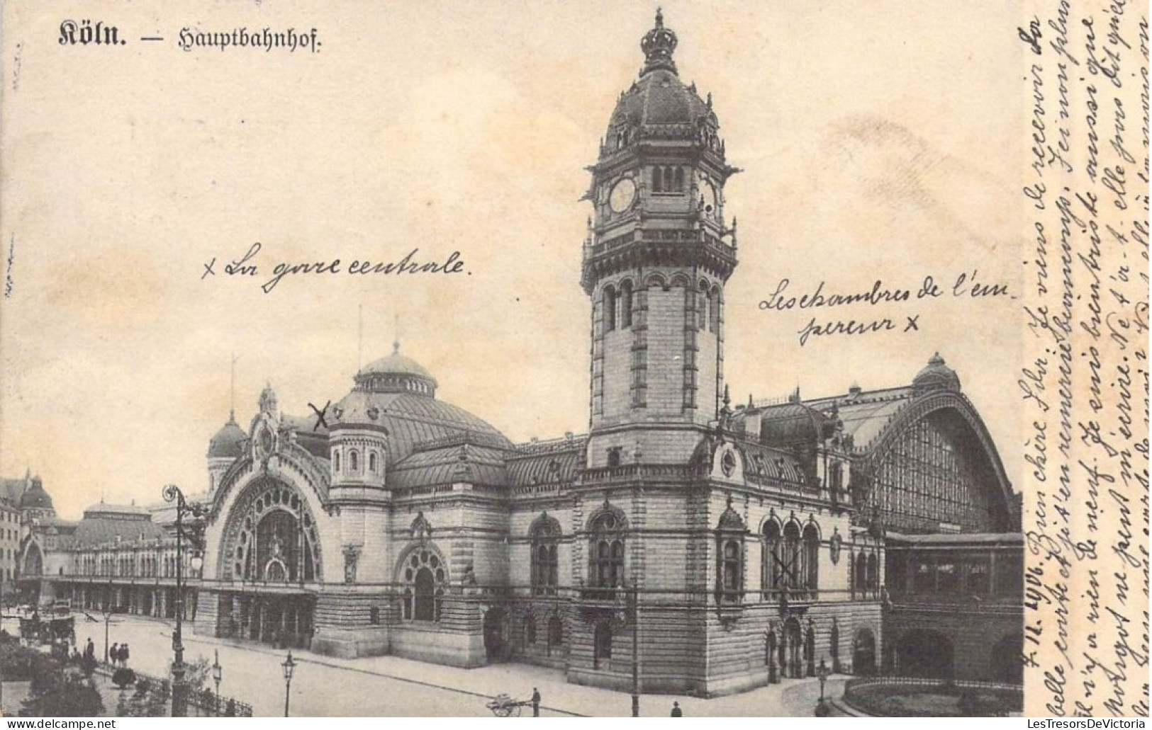 ALLEMAGNE - Koln - Bauptbahnhof - Carte Postale Ancienne - Sonstige & Ohne Zuordnung