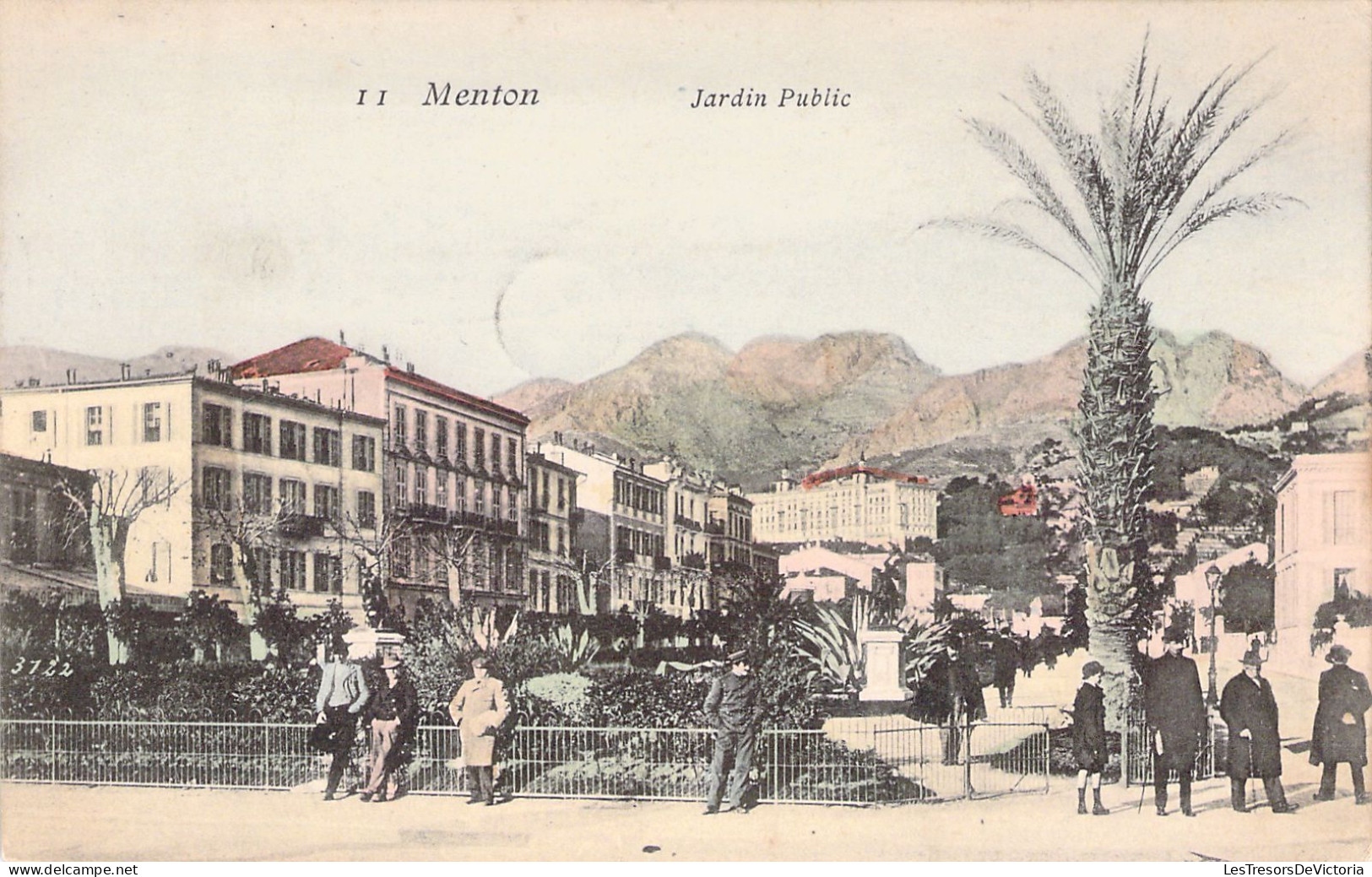 FRANCE - 06 - MENTON - Jardin Public - Carte Postale Animée - Menton