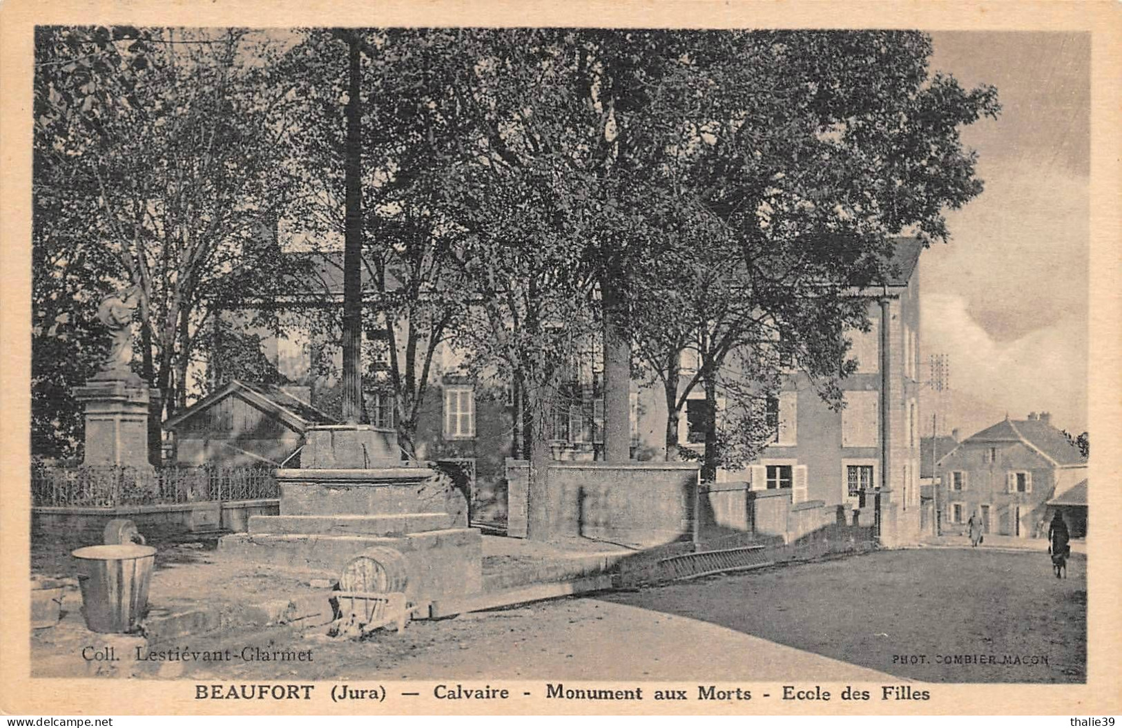 Beaufort Monument Aux Morts école Des Filles - Beaufort