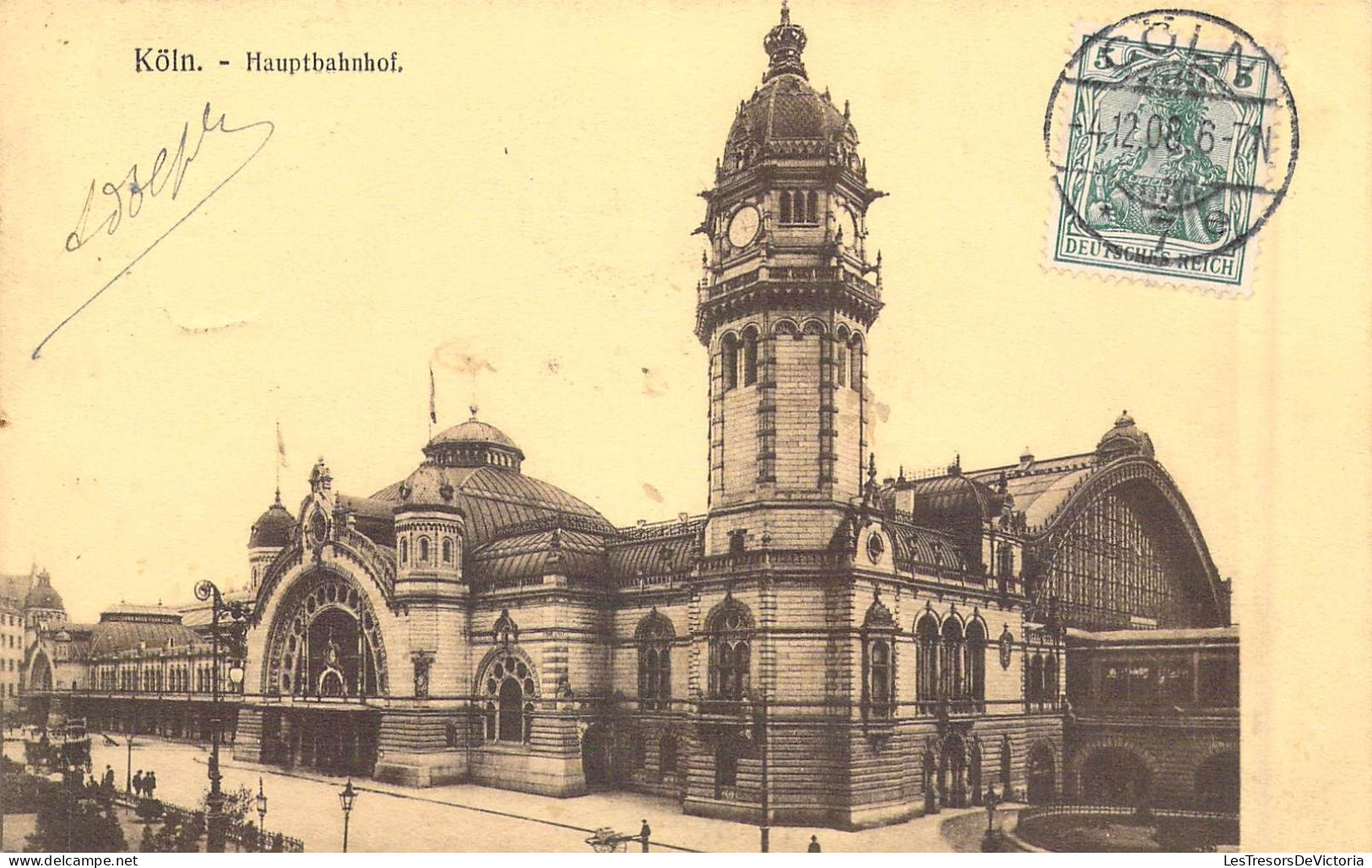 ALLEMAGNE - Koln - Hauptbahnhof - Carte Postale Ancienne - Sonstige & Ohne Zuordnung