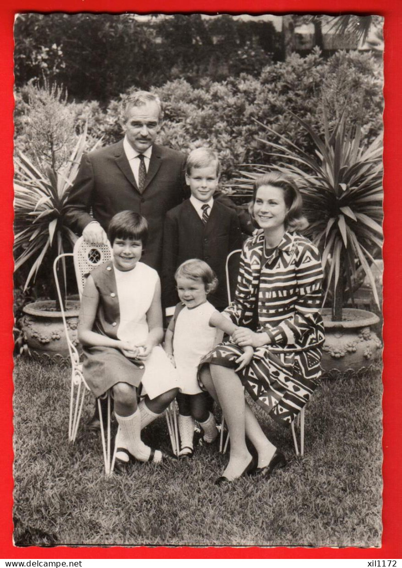 KAU-06 Famille Prince Reynier, Princesse  Grace Kelly  MONACO, Prince Albert,Princesse Caroline, Stéphanie. GF NC - Familles Royales