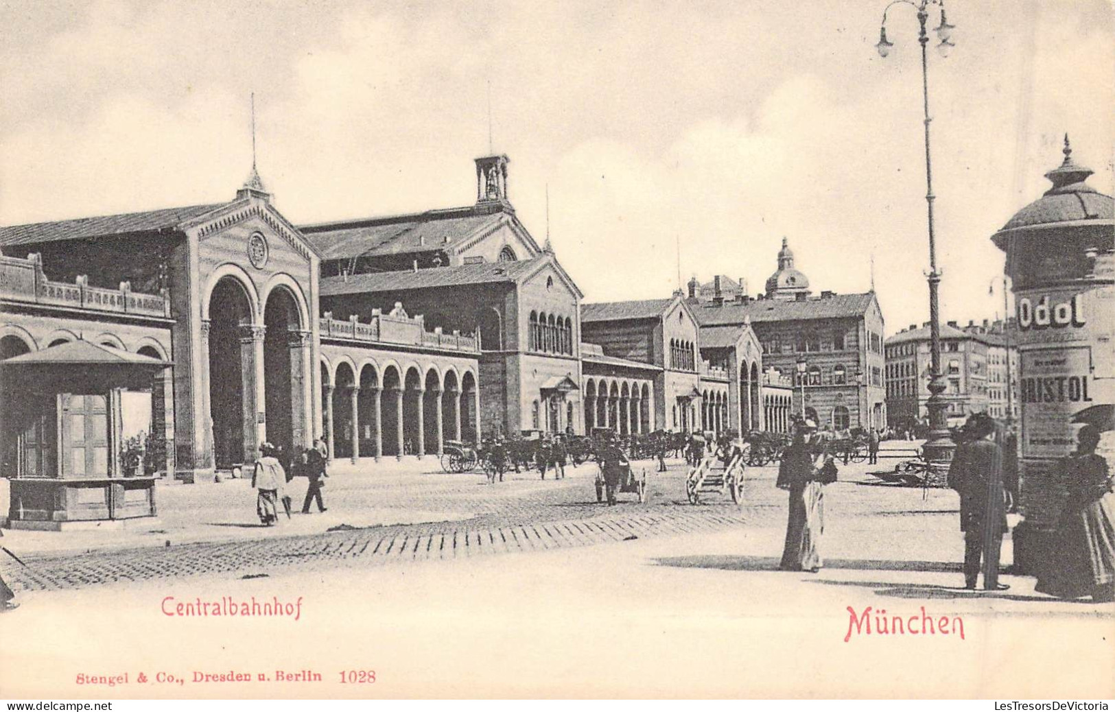 ALLEMAGNE - Munchen - Centralbahnhof - Carte Postale Ancienne - Sonstige & Ohne Zuordnung