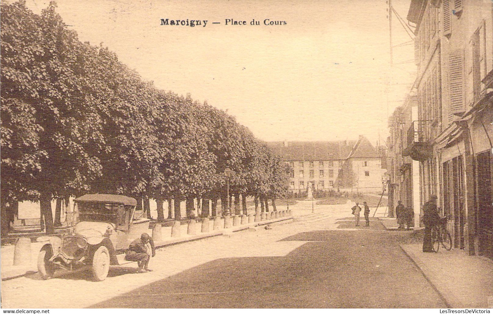 FRANCE - 79 - MAROIGNY - Place Du Cours - Carte Postale Animée - Andere & Zonder Classificatie