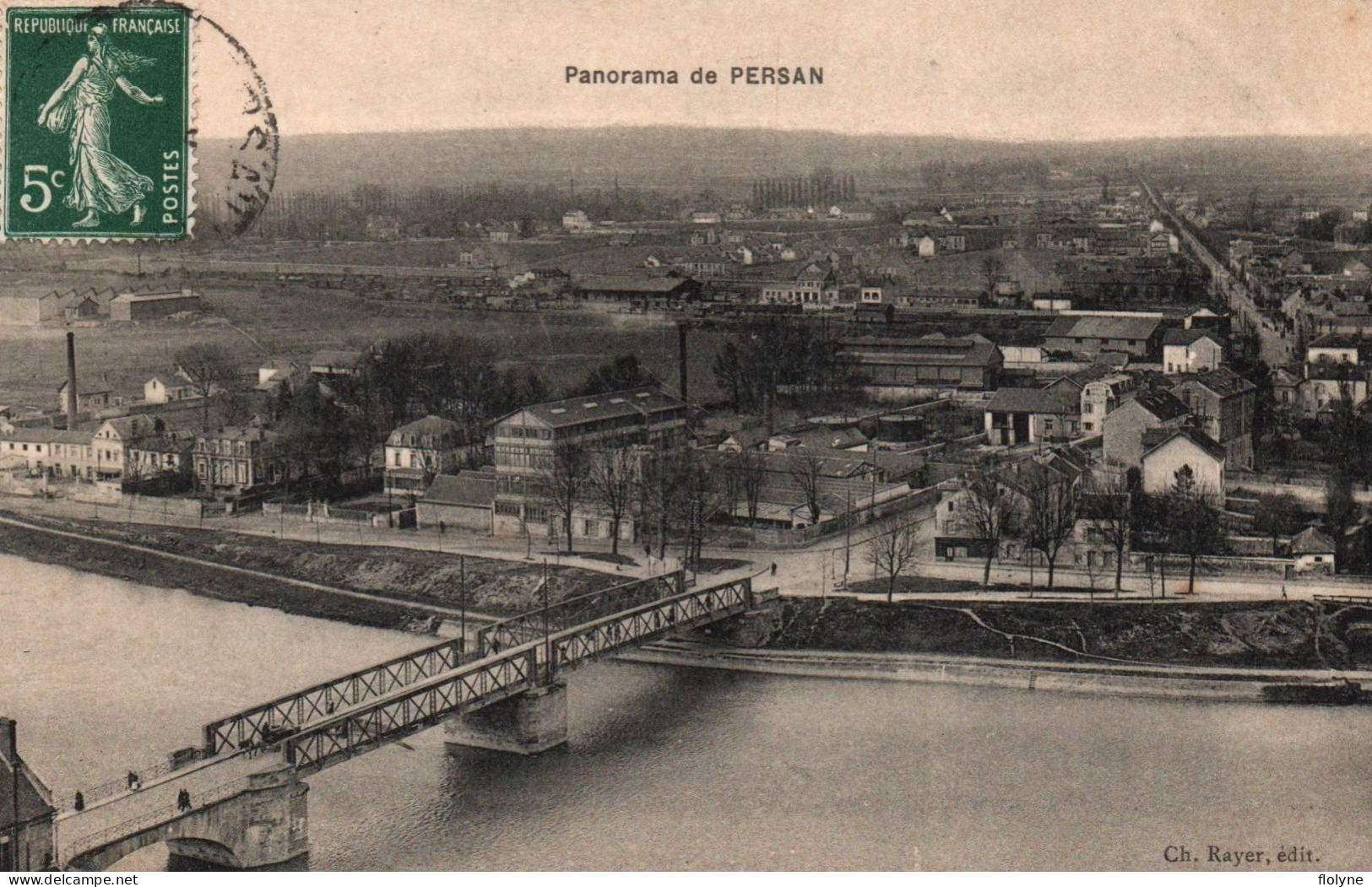 Persan - Panorama De La Ville - Le Pont - Persan