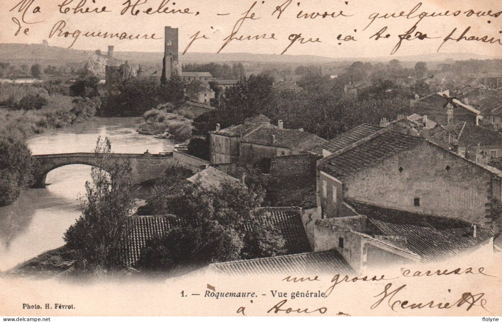 Roquemaure - Vue Générale Du Village - Roquemaure