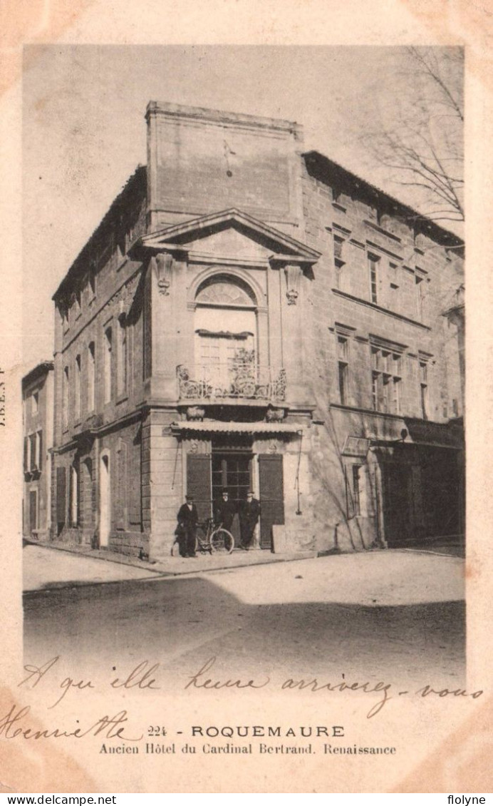 Roquemaure - Façade Ancien Hôtel Du Cardinal Bertrand , Renaissance - Roquemaure