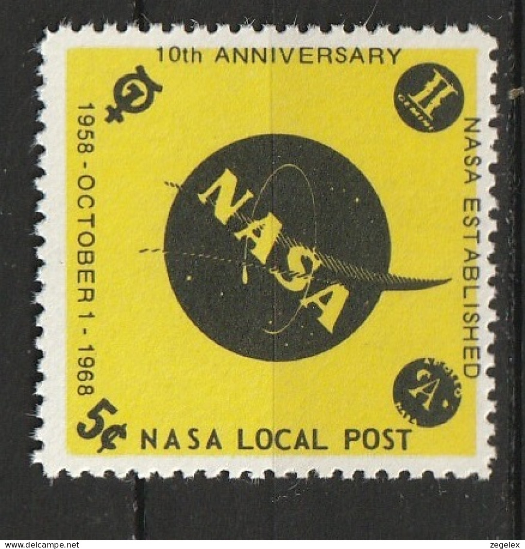 USA Local Stamps - NASA Local Post - MNH** - Locals & Carriers