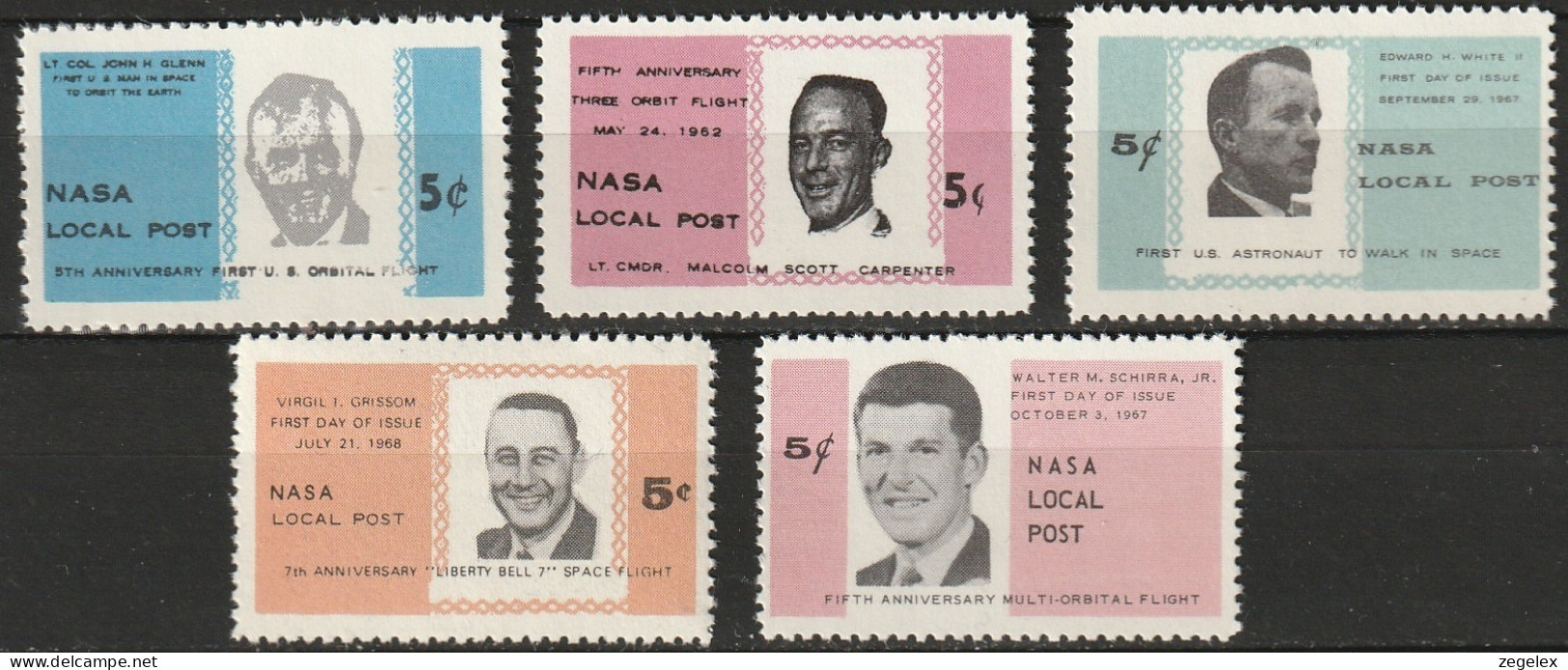 USA Local Stamps - NASA Local Post - MNH** - Lokalausgaben