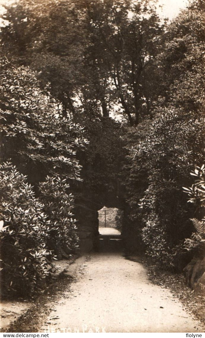 Manchester - Carte Photo - Heaton Park - Une Allée - England - Royaume Uni - Manchester