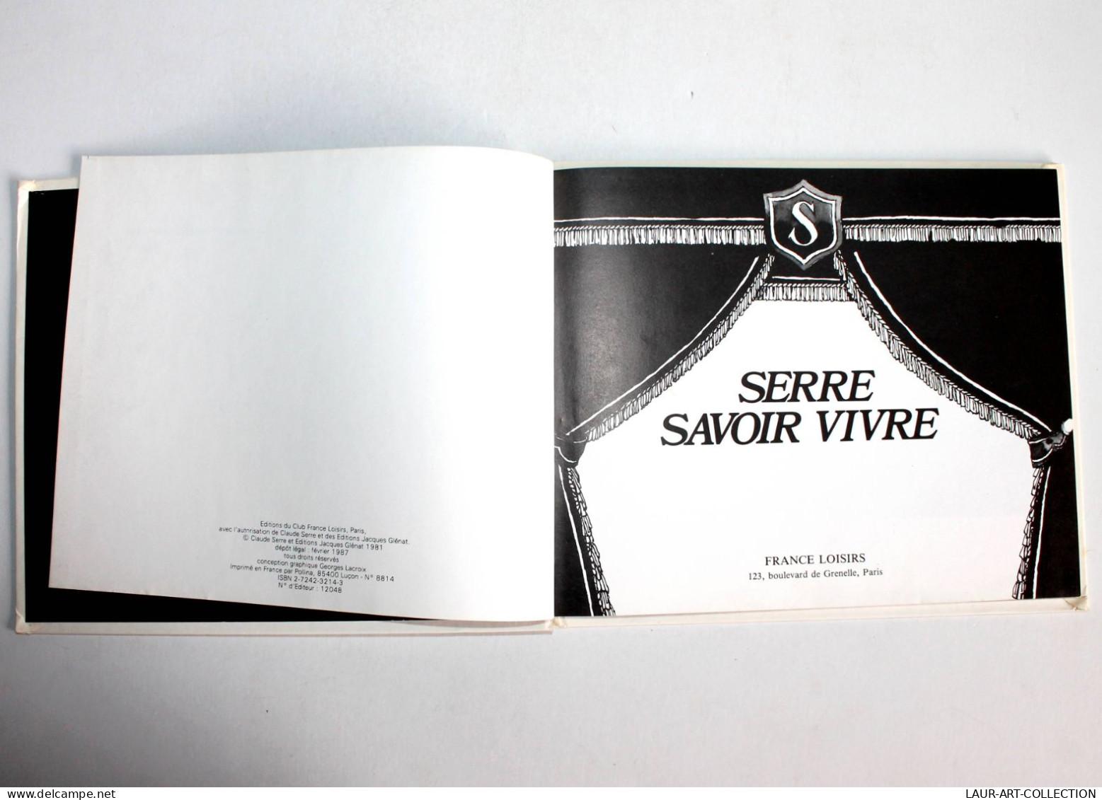 SERRE... SAVOIR VIVRE 1987 FRANCE LOISIRS - BD HUMORISTIQUE, SATIRE, CARICATURALE / ANCIEN LIVRE  (2301.593) - Serre