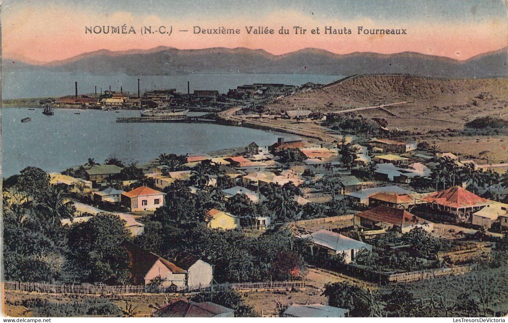NOUVELLE CALEDONIE - Deuxième Vallée Du Tir Et Hauts Fourneaux - Carte Postale Animée - Nouvelle Calédonie