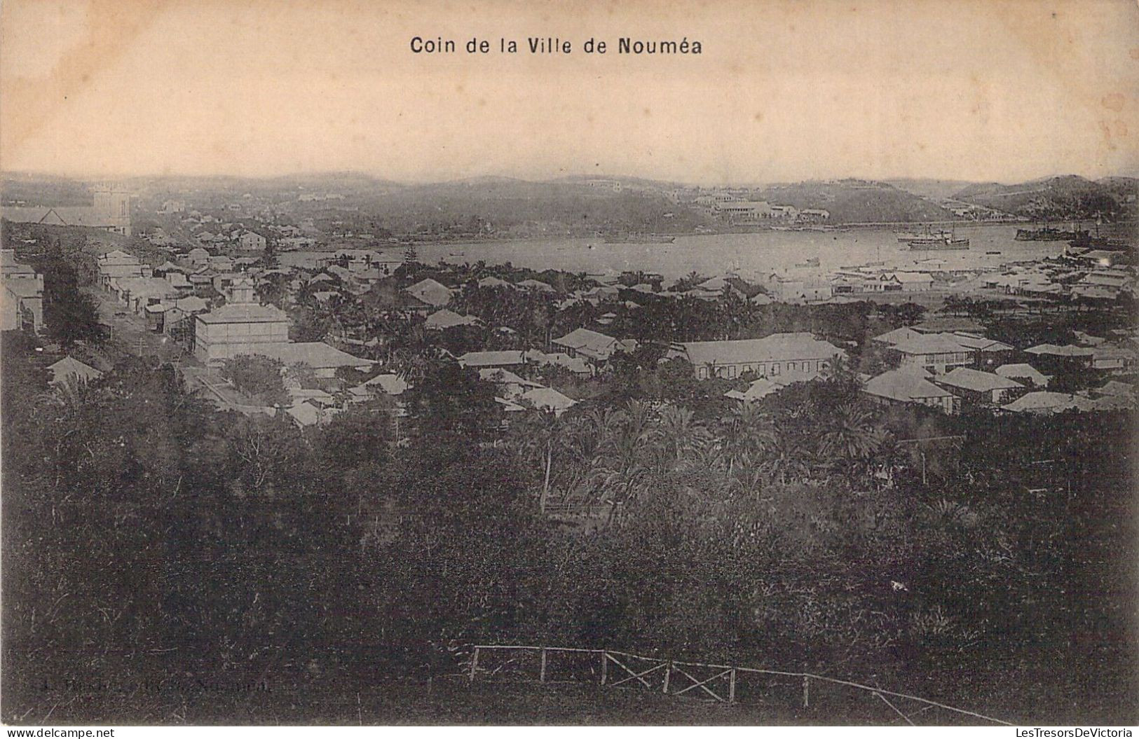 NOUVELLE CALEDONIE - Coin De La Ville De Nouméa - Carte Postale Animée - Nouvelle Calédonie