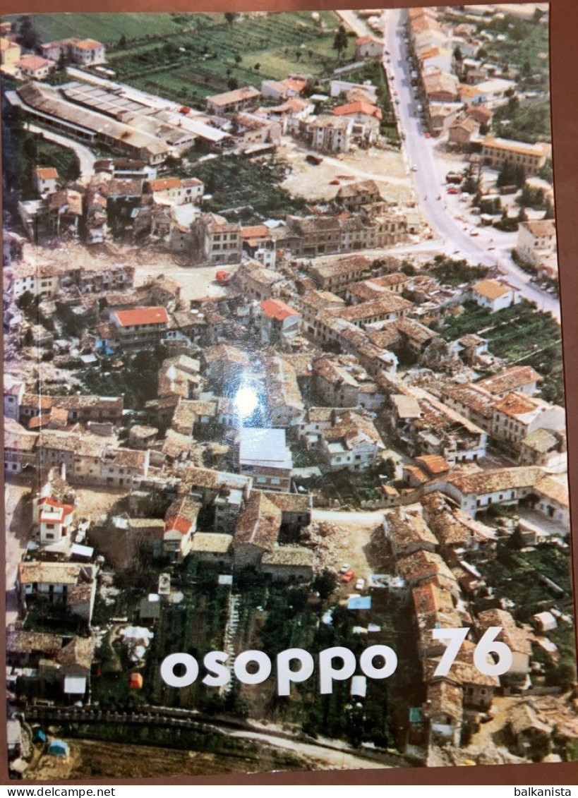 Osoppo 76 - Italy Earthquake - Illustrated Book - Libri Antichi
