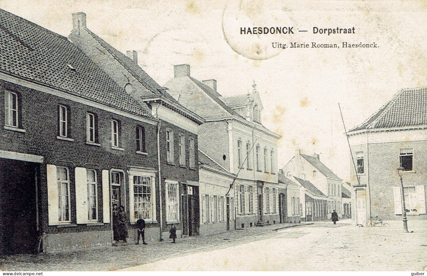 Haesdonck Dorpstraat 1914 - Beveren-Waas