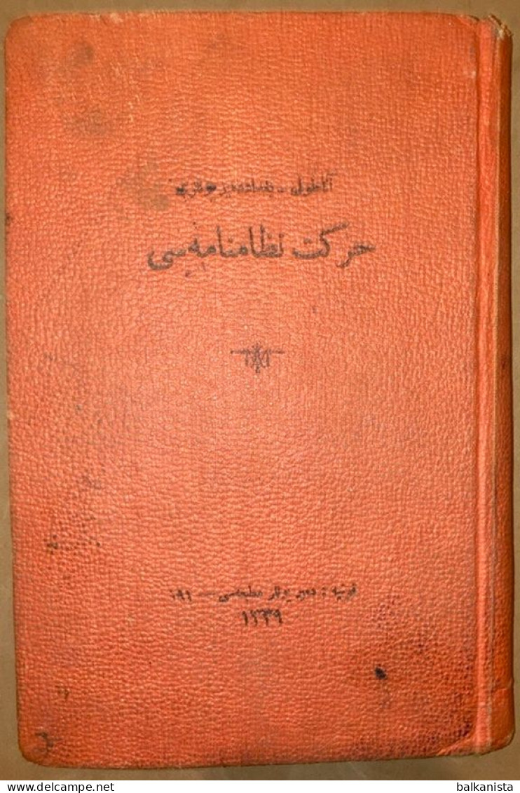 Anatolian - Baghdad Railways Anadolu-Bagdat Demiryollari Hareket Nizamnamesi 1923 - Ottoman - Livres Anciens