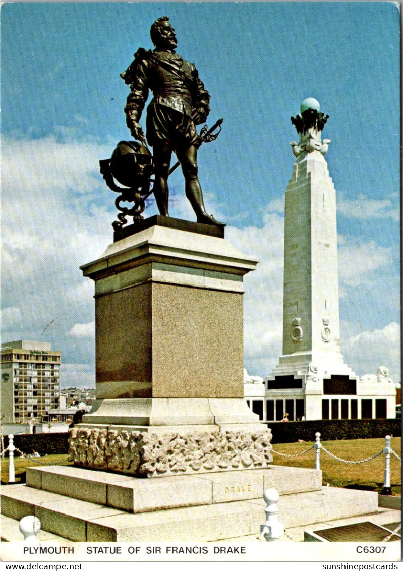 England Plymouth Sir Francis Drake Statue - Plymouth