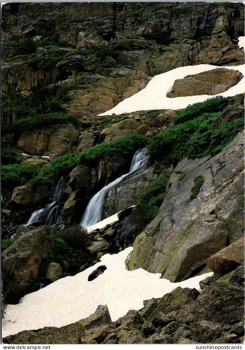 Colorado Rocky Mountains Lower Timberline Falls 1991 - Rocky Mountains