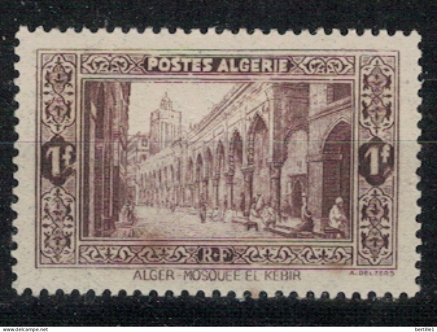 ALGERIE   N°  YVERT N°116 ( Points Rouille ) NEUF AVEC CHARNIERES   ( CH 03/38 ) - Neufs