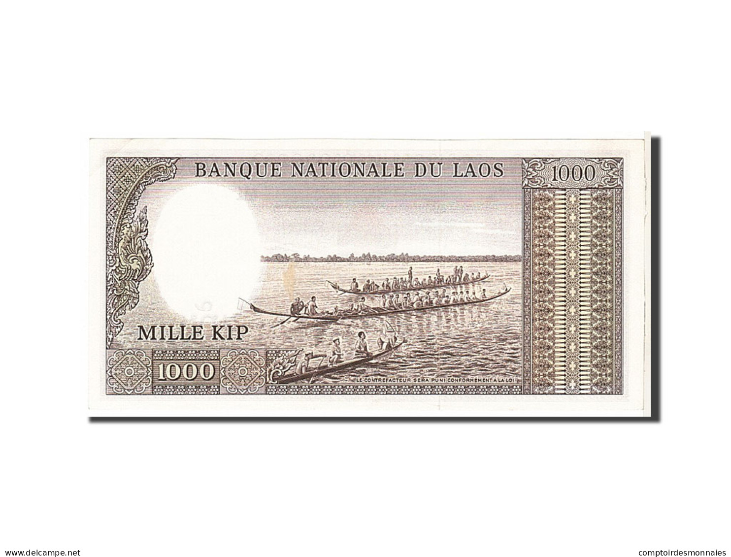 Billet, Lao, 1000 Kip, 1963, KM:14A, NEUF - Laos