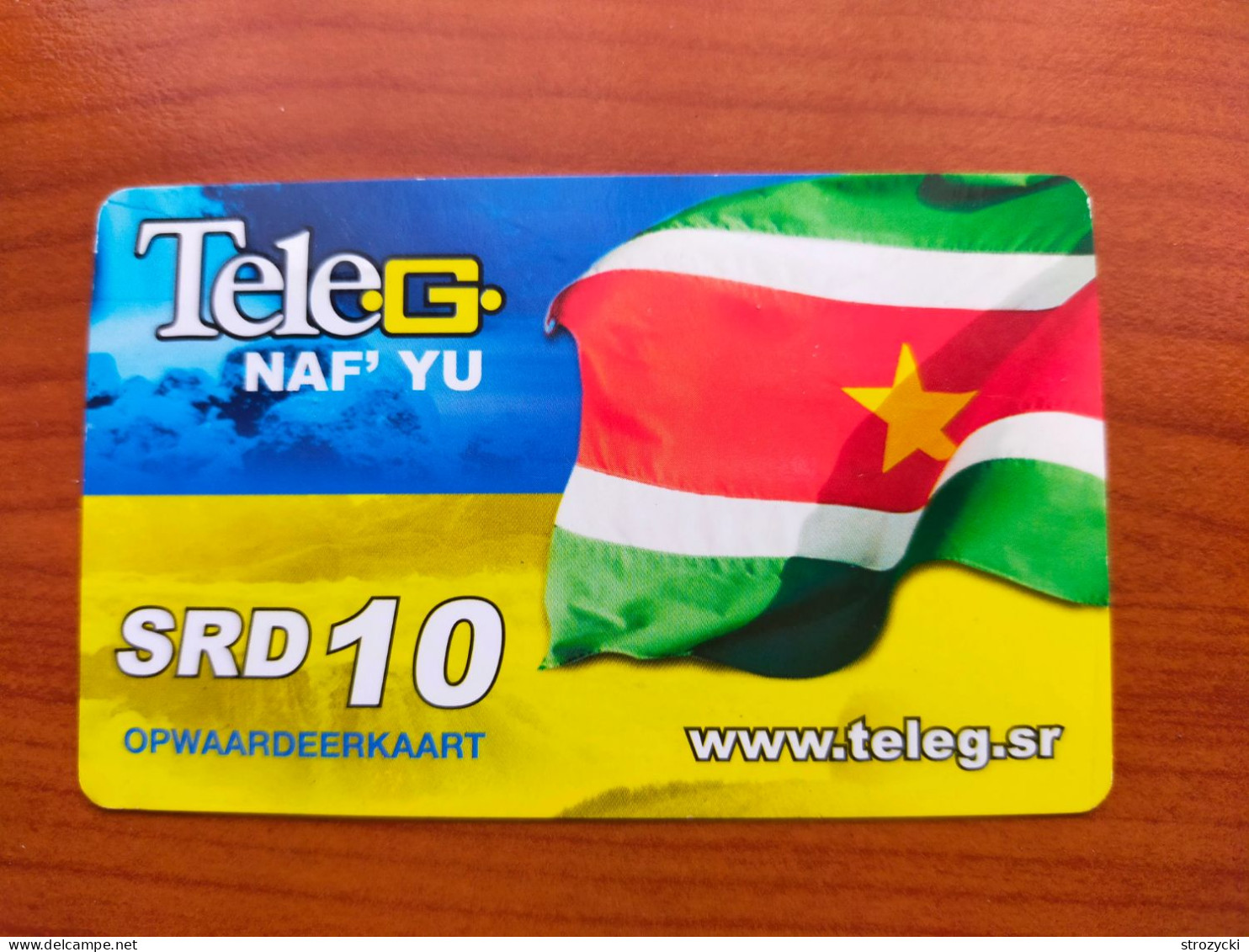 Surinam - TeleG - Surinamese Flag - Suriname