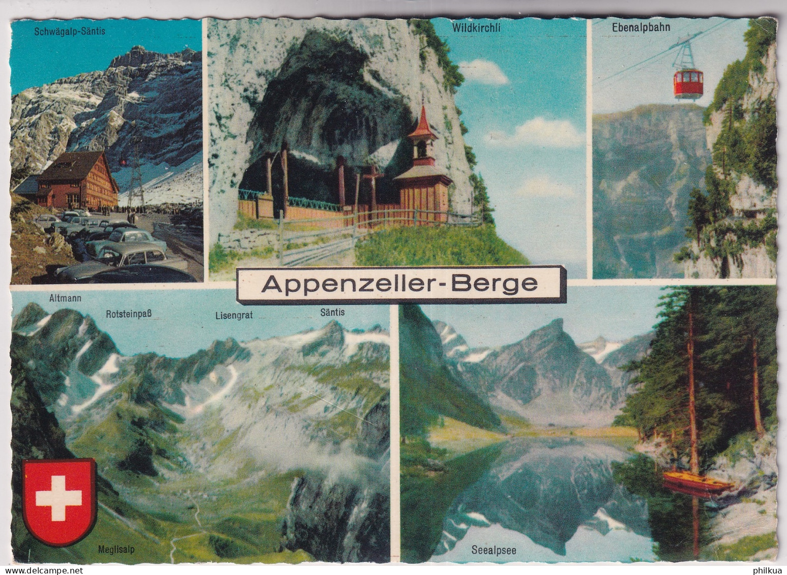 Appenzeller Berge - Mehrbildkarte - Appenzell