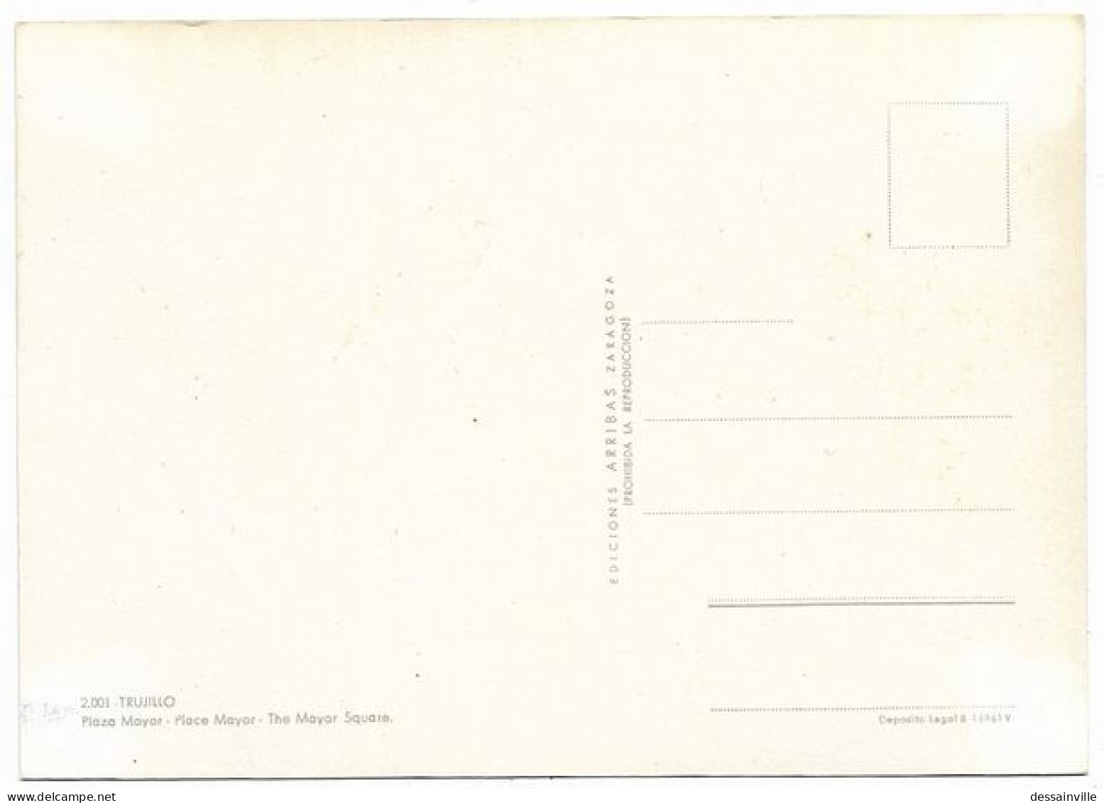 TRUJILLO - Plaza Mayor - Autres & Non Classés