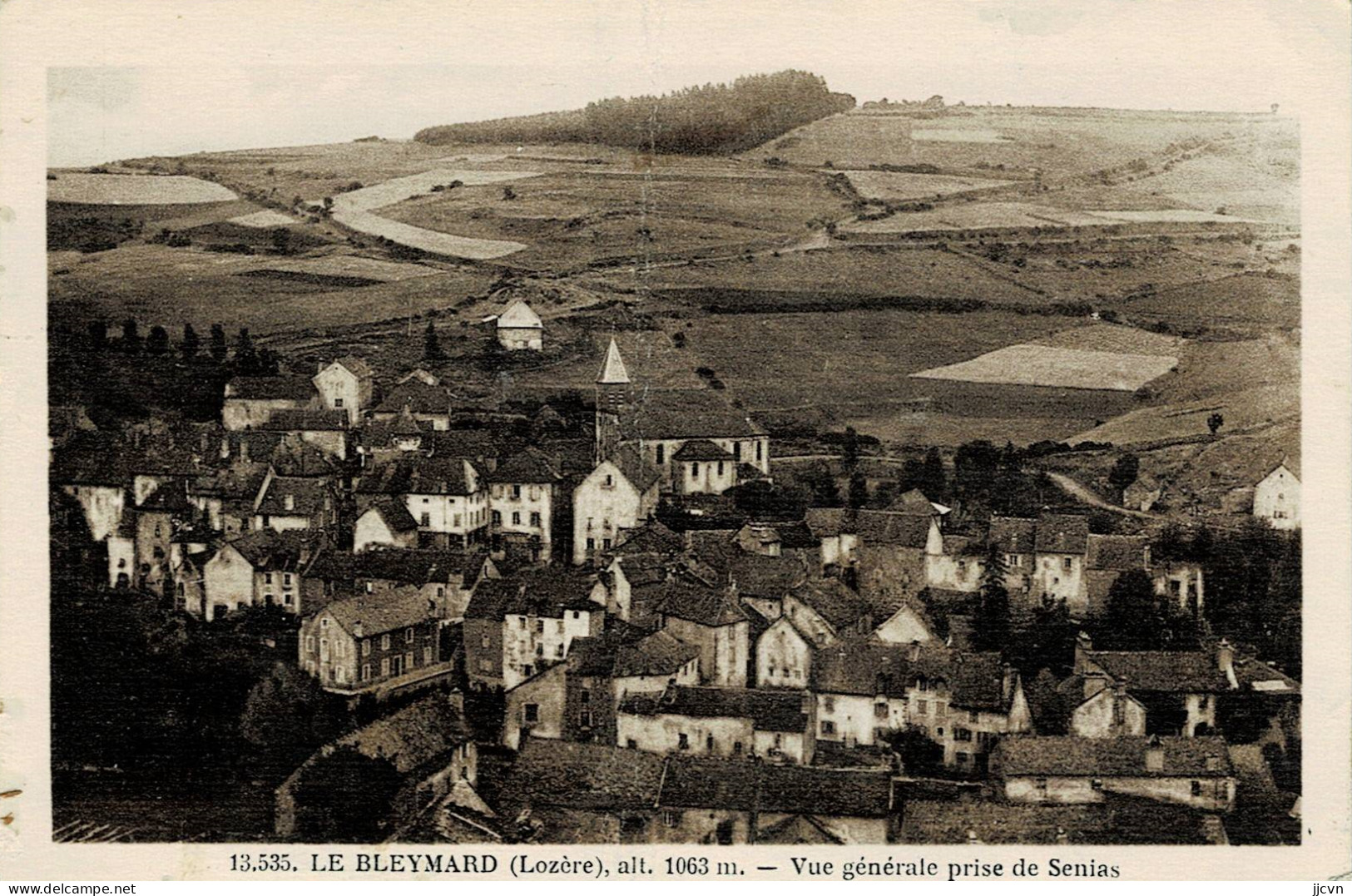 "/"48 - Lozère - Le Bleymard - Vue Générale Prise De Senias - Le Bleymard