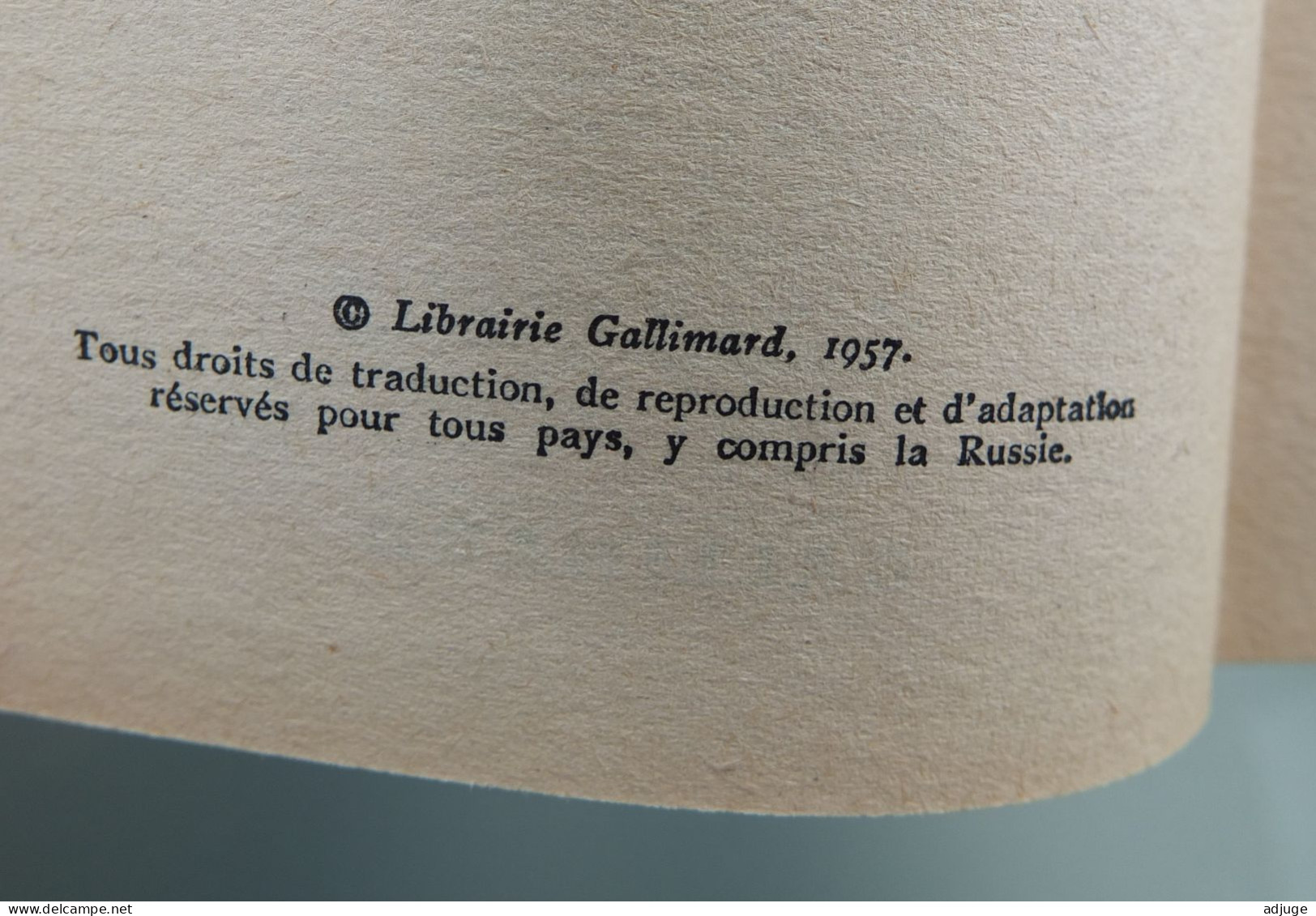 JAMES HADLEY CHASE _"Délit De Fuite" Série Noire N°390* Edition Originale :1957- Ed. NRF ** - NRF Gallimard