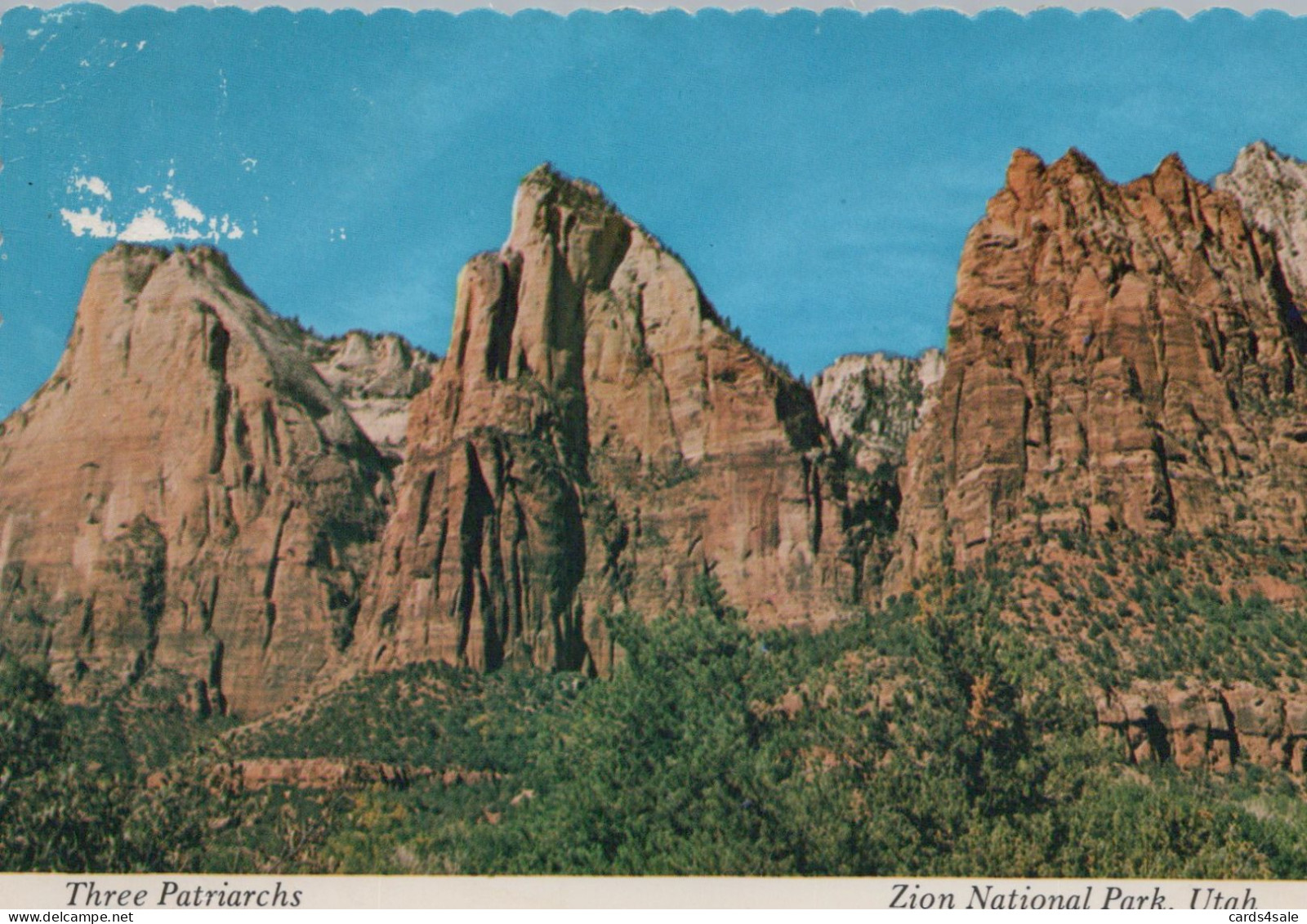 Three Patriarchs - Zion National Park Utah - Zion