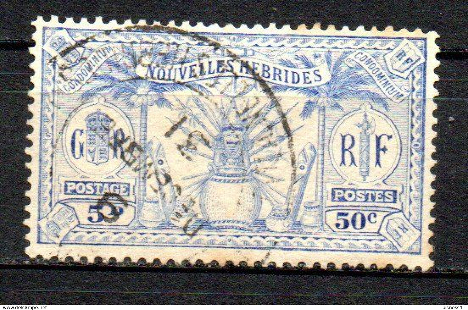 Col33 Colonie Nouvelles Hébrides N° 86 Oblitéré Cote : 2,00 € - Gebruikt