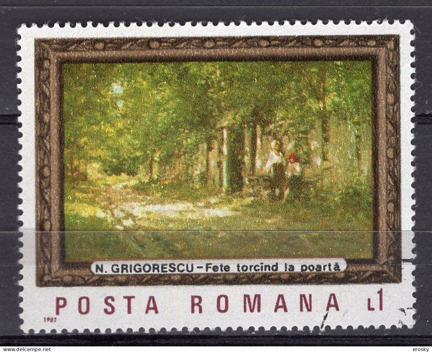 S1513 - ROMANIA ROUMANIE Yv N°3731 - Usati